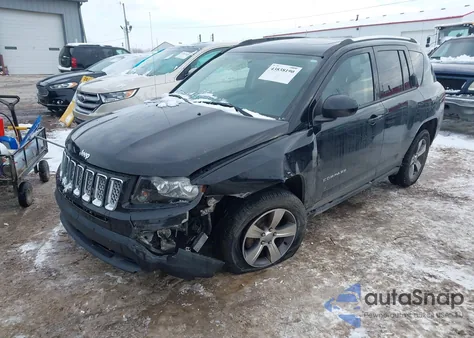 2016 Jeep Compass High Altitude Edition from USA, damaged, VIN 1C4NJDEBXGD795582